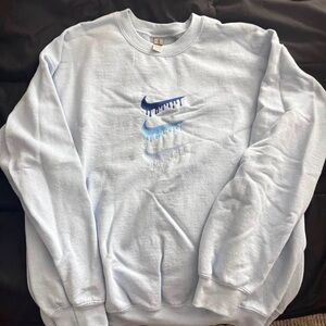 Customized Nike Drip Crewneck